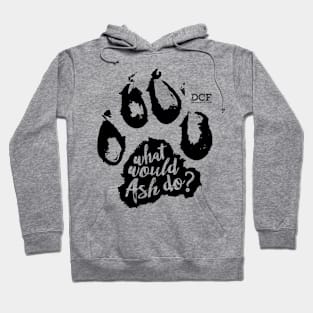 Devon C Ford - After It Happened - What Would Ash Do? Paw print Hoodie